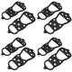 thumbnail image 1 of Likrtyny 8 Spikes Ice Walk Traction Cleats Crampones Nieve Antideslizantes para Zapatos (L), 1 of 8