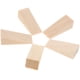 thumbnail image 2 of EeaseMX 5 topes de puerta de madera resistentes, prácticos topes triangulares de cuña para puerta, resistentes, para uso doméstico, tamaño S, 2 of 8