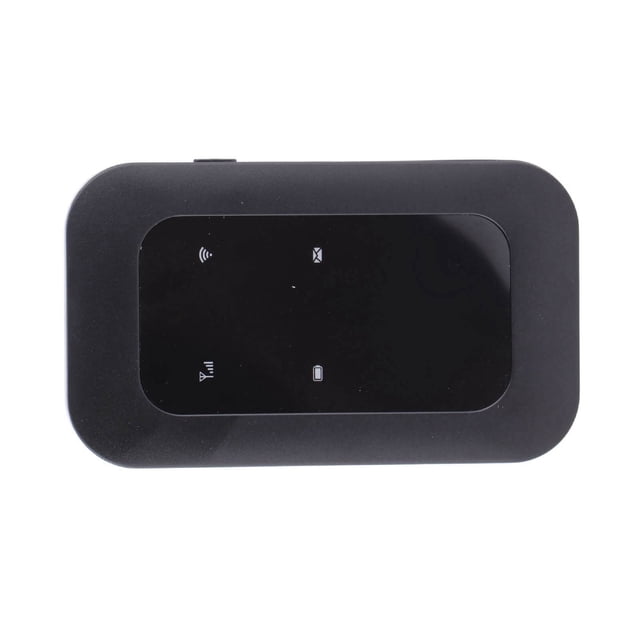 Enrutador WiFi 4G Portátil, Tarjeta De Punto De Acceso WiFi Móvil Insertada En Negro Tiempo De Espera Largo Para Escritorio Para Automóvil Para Teléfono Para Exteriores
