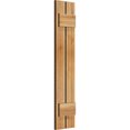 thumbnail image 2 of 7 1/4"W x 34"H TimberCraft Two 3 3/8" Boards Spaced Board-n-Batten Shutters, Rough Sawn Western Red Cedar (Per Pair), 2 of 13