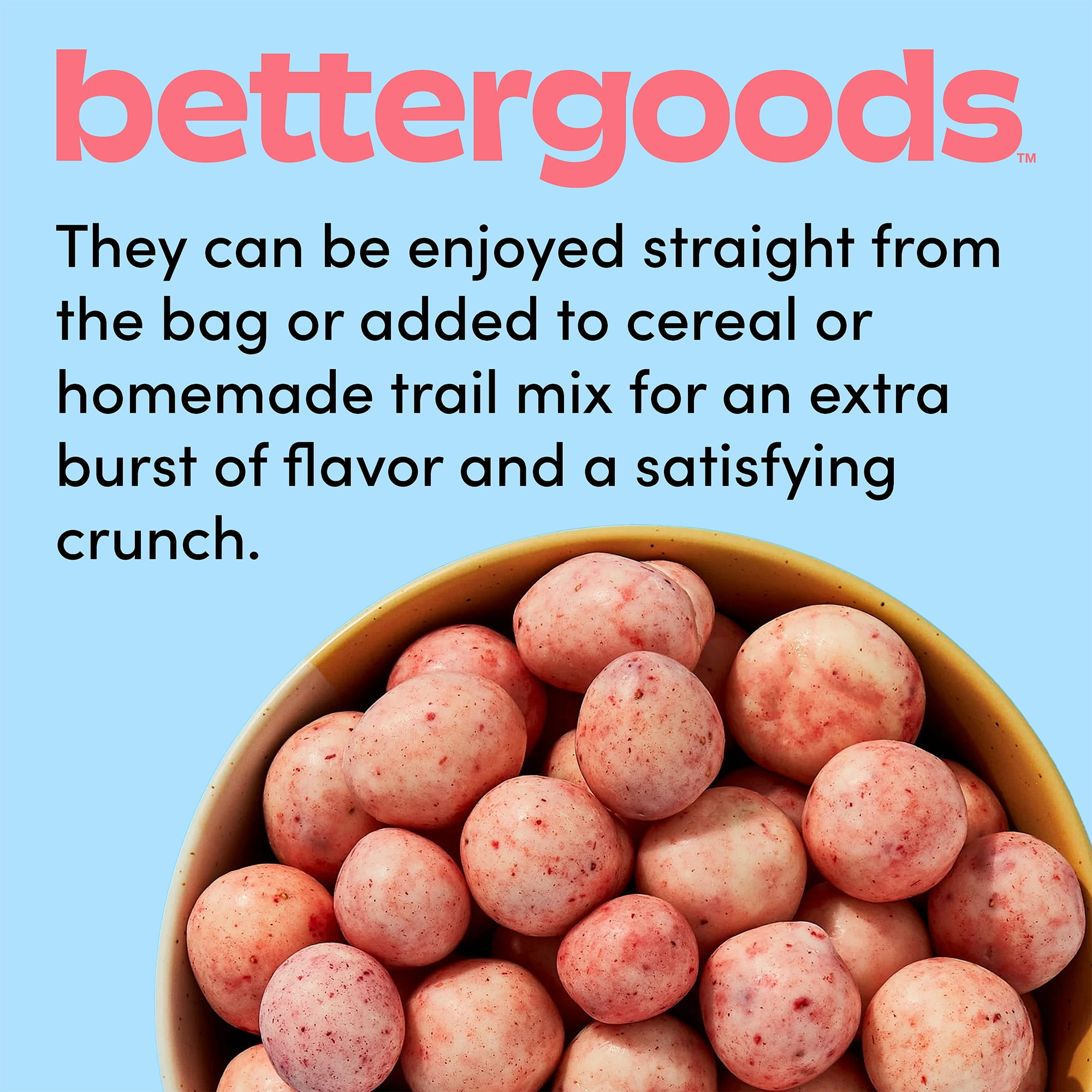 bettergoods Yogurt Flavored Freeze Dried Strawberries, 9 oz