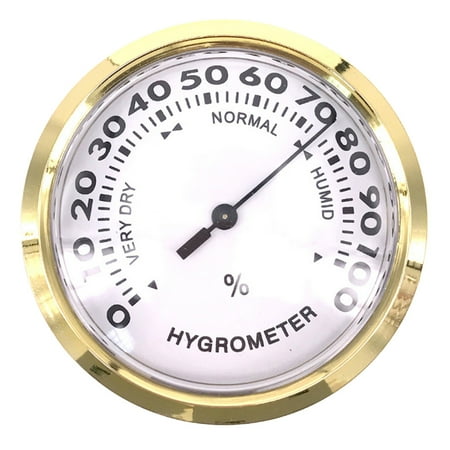High Precision Pointer Analog Hygrometer Accessory 85-75mm Diameter en