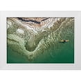 thumbnail image 1 of Meirovich, Ido 18x14 White Modern Wood Framed Museum Art Print Titled - Kayaker Dead Sea, 1 of 4