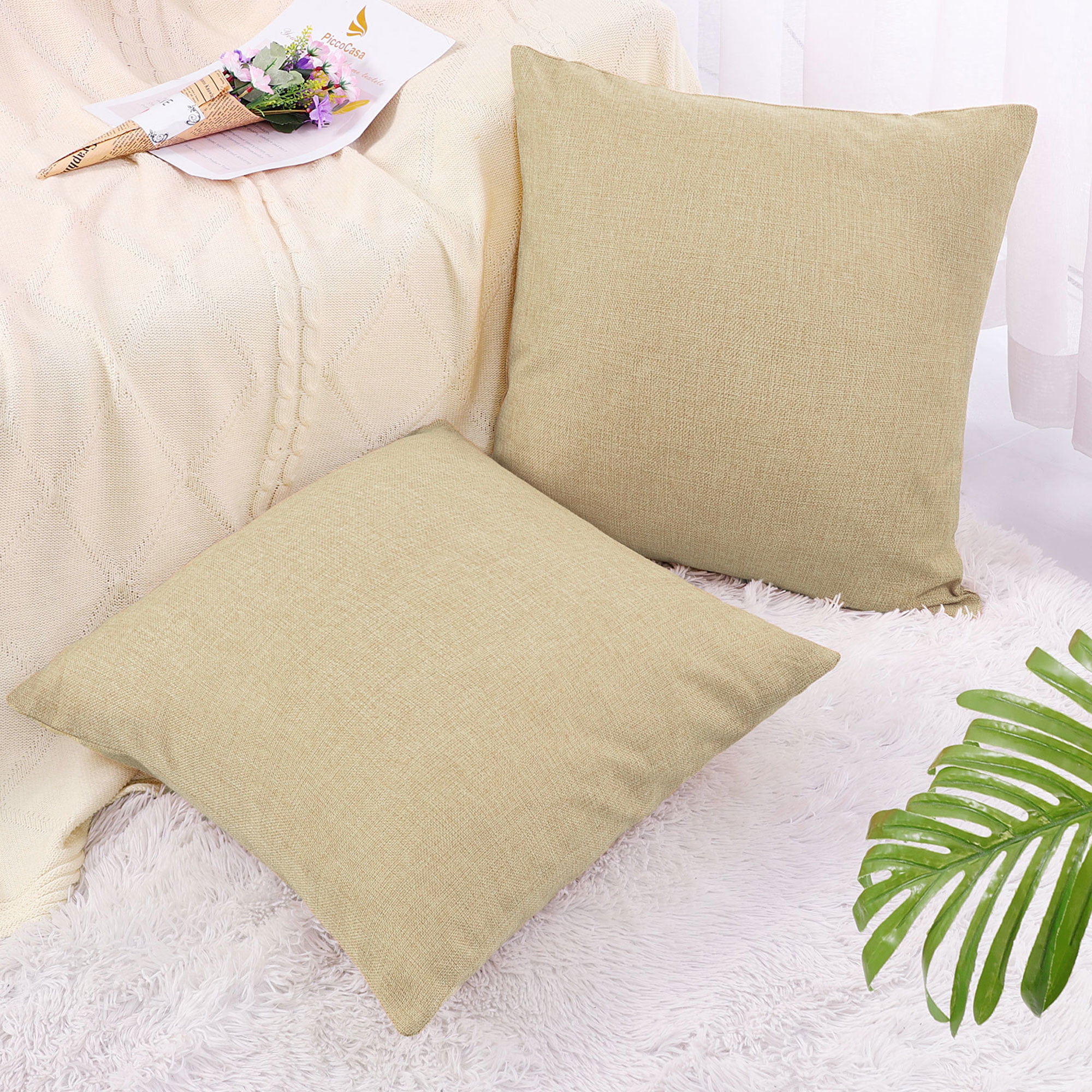 18"Retro Sea Animal Cotton Linen Pillow Case Sofa Cushion Cover Throw Home Decor 