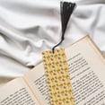 thumbnail image 6 of Kdxio Sea and Sand Print Metal Tassel Bookmarks,Perfect Gift for Art Lovers and Bookworms Metal Bookmarks for Women, 6 of 8