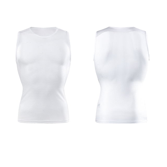 Amdohai Men's Ultralight Baselayer Mesh Sleeveless Shirt Cycling Running Sports Base Layer Undershirt