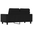 thumbnail image 3 of vidaXL 2-Seater Sofa Black 120 cm Fabric, 3 of 5