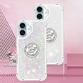 thumbnail image 2 of Liquid Quicksand Case for iPhone 16 Plus 6.7" with Diamond Kickstand, Soft TPU Luxury Fun Glitter Sparkle Flowing Clear Bling Cover Case for Apple iPhone 16 Plus. -Colorful, 2 of 14