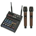 thumbnail image 1 of Pequeño Mezclador Estéreo, Procesador Familiar de Ecualizador de Banda Dual de L de L Estéreo Familia Fácil de Usar Combatir de Frecuencia 16 Reverbios Con Micrófono para, 1 of 7