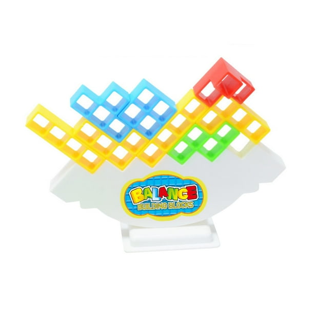 Likrtyny Apilables Equilibrio Tetra Tower para Y Adultos (piezas Bloque 64 Piezas)