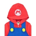 thumbnail image 2 of Mario Boys Long Sleeve Blanket Sleeper, One-Piece, Sizes 4-12, 2 of 3