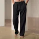 thumbnail image 5 of Pantalones Casuales De Lino De Algodón Sueltos Para Hombre, 5 of 8