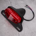 thumbnail image 4 of Universal Brake Light,Universal Motorcycle Aluminum LED License Plate Light Brake Light Reliable and Durable, 4 of 5