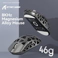 thumbnail image 6 of ATTACK SHARK R3 Wireless 8K MouseMagnesium Alloy Mouse, 46g SUPERLIGHT, PixArt PAW3395 Gaming Sensor, BT/2.4G/Wired Gaming Mouse, Adjustable DPI 26000, Office Mice for Win11/Xbox/PS/Mac -Gray, 6 of 10