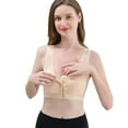 thumbnail image 2 of Xmarks Women's Full Figure Front Closure Wirefree Back Support Posture Bra S-5XL, 2 of 10