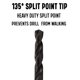 thumbnail image 3 of Broca de Acero Cobalto con Vástago Rosca de 1/8" Drill America, 3 of 6