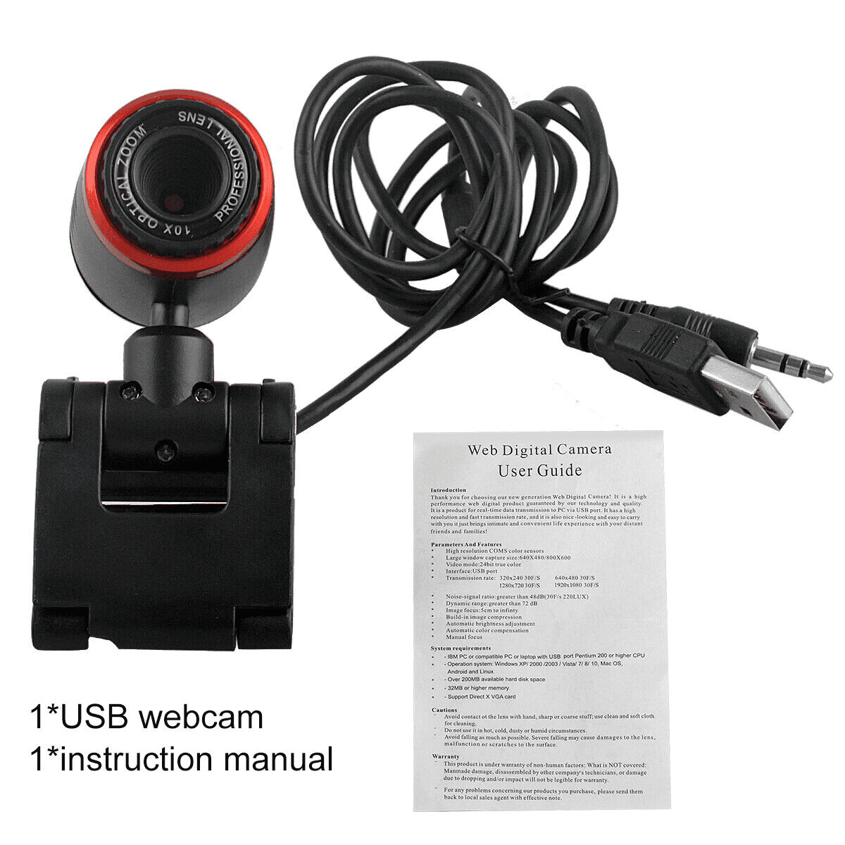 Windows 10 Soft Camara Web Logitech C310 HD Webcam, 720p Video