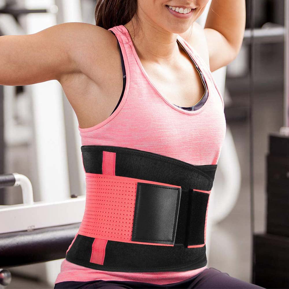 Details about   Women Waist Trainer Body Shaper Slimmer Sweat Gym Belt Adjustable Support Girdle