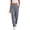 bb-Gray1298, variant on Women's High Waist Straight Leg Work Pants Elastic Waist Patch Pocket Slacks