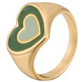 thumbnail image 1 of Bangcool Anneau Ouvert Coeur Réglable Mode Simple Anneau Bohème Anneau Bague pour les Femmes, 1 of 8