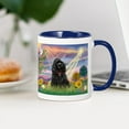 thumbnail image 3 of CafePress - Cloud Angel & Black Cocker Mug - 11 oz Ceramic Mug - Novelty Coffee Tea Cup, 3 of 4
