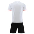 thumbnail image 5 of Vornjynx Boys Outfit Sets 2 Piece Graphic Crew Neck T-Shirt and Shorts Kids Summer Football Outdoor Activewear White Size 12, 5 of 6