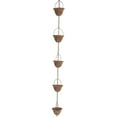 thumbnail image 1 of Cadenas colectoras desviadoras de para jardín, cadena colgante para canalones, villas con bajante, cadena para decoración de jardín y Estilo D, 1 of 8