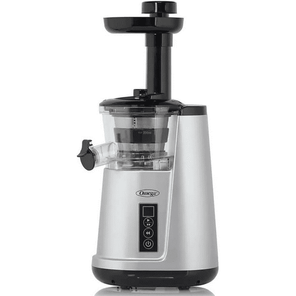 (Manufacturer Refurbished) Omega JC3000SV13 Vertical Masticating Juicer - Silver