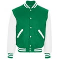 thumbnail image 2 of Varsity Kelly/White Wool with Jacket From Holloway Sportswear - Adult Small, 2 of 4