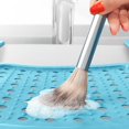 thumbnail image 2 of Funda de lavabo plegable Sink Topper de silicona, color azul Pacífico, 2 of 9