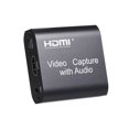 thumbnail image 1 of HD Video Capture Card with Audio HD to USB2.0 Capture Card 4K Input 1080P Output Support Live Streaming Game Video Capture Black, 1 of 7