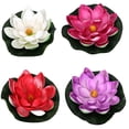 thumbnail image 3 of Yuarrent Flores artificiales de agua TureClos, flores de PE de tacto Real, flores decorativas de simulación para el hogar y la boda Decoración azul, 3 of 6