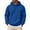 #Royal Blue_011, variant on Domuza Mens Fleece Sweatshirts Hoodies Fall Winter Casual Drawstring Athletic Basic Fit Hooded Pullover with Pockets