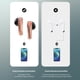 thumbnail image 3 of Auriculares TWS Inalámbrico compatible con Bluetooth V5.0 IPX5 Auriculares estéreo impermeables Auriculares portátiles, Dorado 1 par Inevent EL005021-02B, 3 of 7