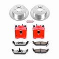 thumbnail image 2 of PowerStop Rear Z36 Truck & Tow Brake Pad and Rotor Kit with Red Powder Coated Calipers Fits: FORD LINCOLN Select Models KC1950-36, 2 of 4