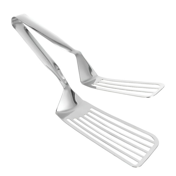 ACDANC Stainless Steel Slotted Double Spatula for Cooking&Serving