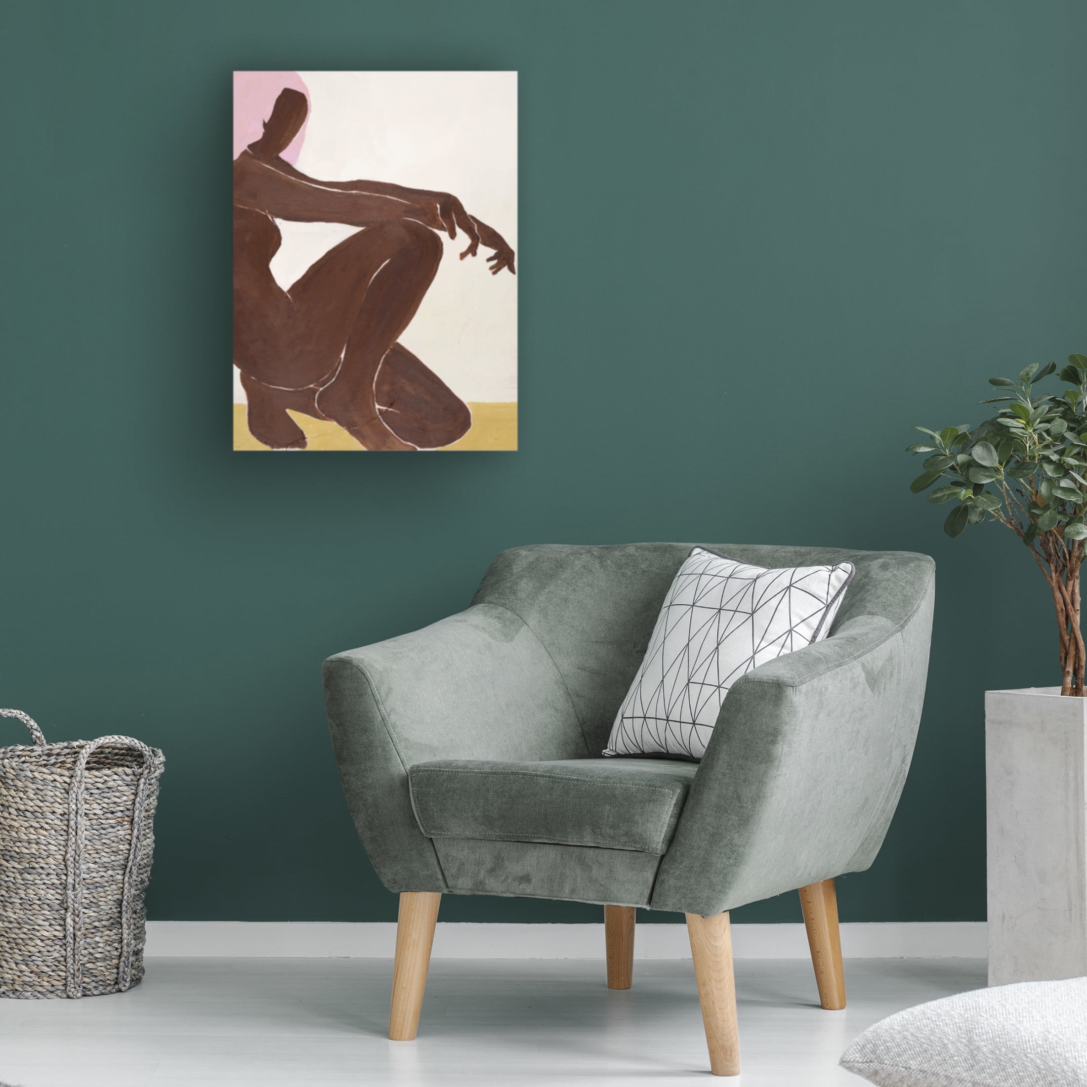 Canvas Wall Art - Design Fabrikken 'Chilly' Wall Art for Living Room, Bedroom, or Office Décor by Trademark Fine Art - 18 x 24 Inches