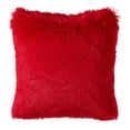thumbnail image 4 of Funda de cojín de felpa, funda de almohada para decoración del hogar, funda de almohada cuadrada para cama, silla, dormitorio, sala de estar Rojo, 4 of 8