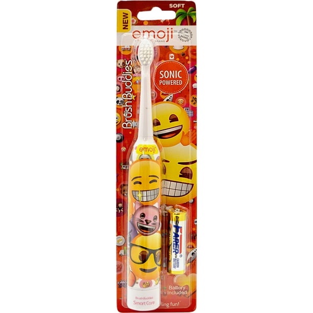 Emoji Sonic Powered Toothbrush by Brush Buddies