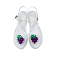 thumbnail image 4 of TrendOFT Womens Footbed Sandals Casual Shoes Manufacturer Transparent Jelly Shoes Summer Beach Jelly Sandale Plateforme Femme CL4 37, 4 of 4