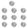 thumbnail image 1 of EcoNesxp Roulements à Billes à Rainure Profonde mm 6 x 10 Pcs x Pa pour Roulements de Skateboard, 1 of 5