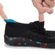 thumbnail image 5 of Zapatos caminando para hombres con la caja de punta ancha de las zapatillas descalzos casuales (42) azul, 5 of 9