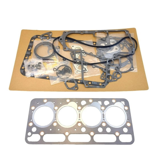 V1500 Full Head Gasket Set Kit 15439-03310 1543903310 for Kubota V1500 V1500-A Engine L285 Compact Utility Tractor Piston Diameter 76mm