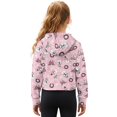 thumbnail image 2 of Xoenoiee Christmas Snowman House Snowflake Print Kids Sweatshirt for Girls Teens Half Zip Long Sleeve Hoodies Tops Xmas Oversized Casual Sweaters with Pocket, Size 13-14 Years, 2 of 7