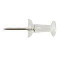 thumbnail image 2 of 200 Pcs Push Pin Thumb Tack Clear Color 3/8Inch Drawing Cork Board Office Pushpin, 2 of 8