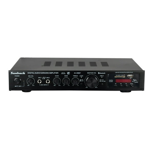 Portable Bluetooth 5 Channel Audio Power Amplifier Multifunctional