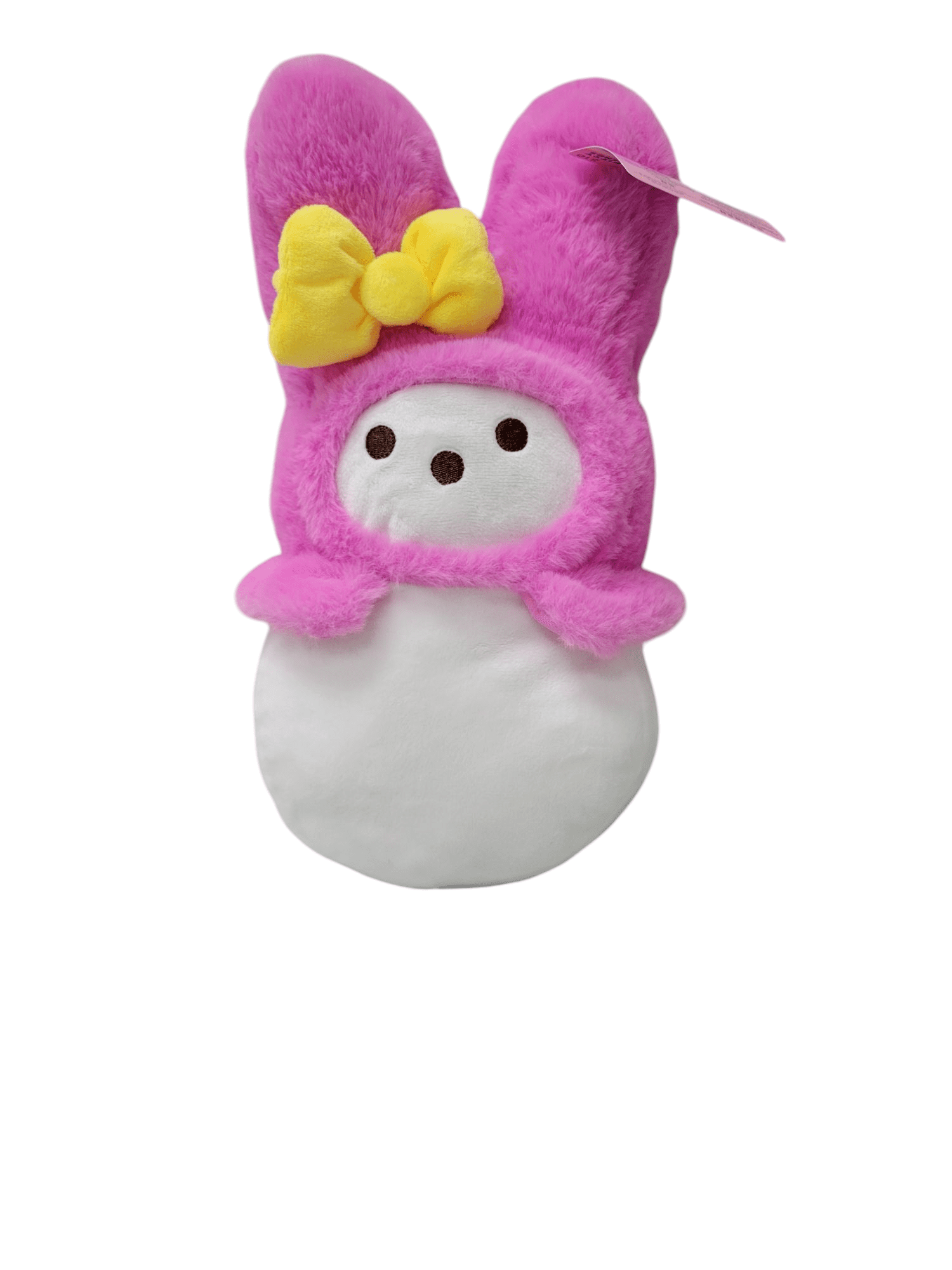 Peeps x Hello Kitty Yellow Bunny Shaped Plush Pompompurin