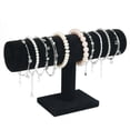 thumbnail image 1 of Soporte para pulseras, soporte para joyas de terciopelo negro, soporte para exhibición de joyas para pulseras y relojes. Ormromra LL-0436, 1 of 3