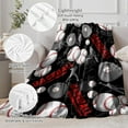 thumbnail image 5 of Football Blanket for Boys, Football Gifts for Boys, Soft Football Gift Blanket for Room Decor Bedding 40x50 in, 5 of 5