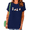 Navy Blue, variant on UNISHE Cute Ghost Pumpkin Halloween Hand Drawn Crew Neck Short Sleeve Graphic Tee for Women